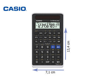CASIO ΑΡΙΘΜΟΜΗΧΑΝΗ ΕΠΙΣΤΗΜΟΝΙΚΗ FX 82 SOLAR II (2) (ΔΥΟ) ΗΛΙΑΚΗ 144 ΛΕΙΤΟΥΡΓΙΕΣ
