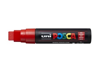 POSCA ΜΑΡΚΑΔΟΡΟΣ ΓΙΓΑΣ PC17K ΚΟΚΚΙΝΟ (RED)