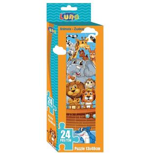 LUNA ΠΑΖΛ ΧΡΩΜΑΤΙΣΜΟΥ ΠΥΡΓΟΣ 24 ΤΕΜΑΧΙΩΝ ΖΩΑΚΙΑ 12Χ47 0621584