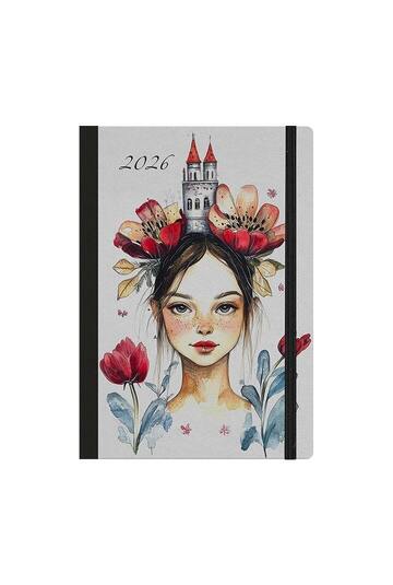 2026 ΗΜΕΡΟΛΟΓΙΟ ΗΜΕΡΗΣΙΟ 14x21cm FANCY b ΚΟΡΙΤΣΙ ΚΑΣΤΡΟ 62063 (ΛΙΝΑΡΔΑΤΟΣ)