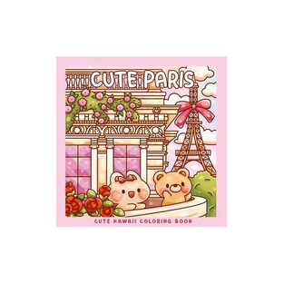 COLOURING BOOK CUTE PARIS ΒΙΒΛΙΟ ΧΡΩΜΑΤΙΣΜΟΥ ΠΑΡΙΣΙ 36260