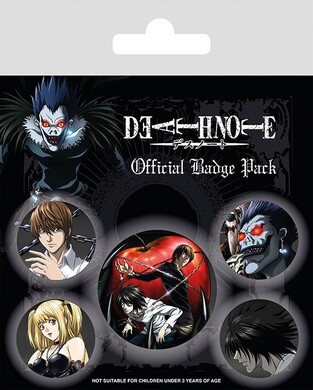 PYRAMID INTERNATIONAL ΣΕΤ ΚΟΝΚΑΡΔΕΣ DEATH NOTE 5τεμ BP80634