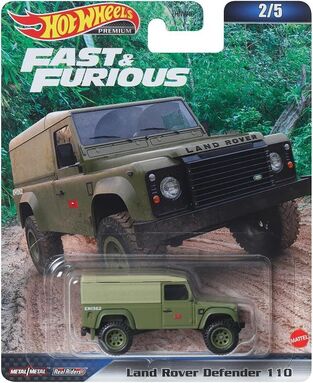 MATTEL HOT WHEELS FAST AND FURIOUS ΑΥΤΟΚΙΝΗΤΑΚΙ LAND ROVER DEFENDER 110 2 / 5 HNW46