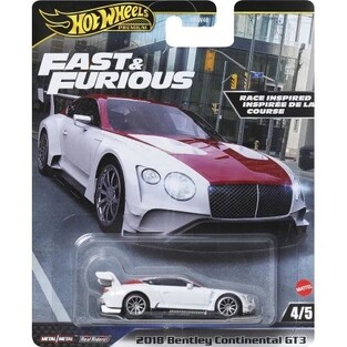 MATTEL HOT WHEELS FAST AND FURIOUS ΑΥΤΟΚΙΝΗΤΑΚΙ 2018 BENTLEY CONTINENTAL GT3 4 / 5 HNW46