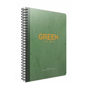 UNIPAP GIPTA ΤΕΤΡΑΔΙΟ ΣΠΙΡΑΛ A4 (21x29,7cm) 1 ΘΕΜΑΤΟΣ 30φ ΠΕΡΦΟΡΕ NEW NOTES GREEN 35690