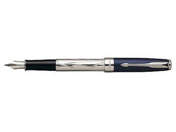 PARKER SONNET GIFT EDITION SILVER BLUE FP
