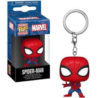 FUNKO POCKET POP MARVEL NEW CLASSICS SPIDERMAN VINYL FIGURE KEYCHAIN