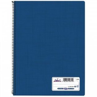 SKAG ΤΕΤΡΑΔΙΟ ΣΠΙΡΑΛ A4 (21x29,7cm) 1 ΘΕΜΑΤΟΣ 100φ ΔΙΕΘΝΕΣ ΜΠΛΕ 296724