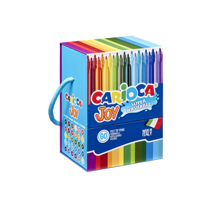 CARIOCA ΜΑΡΚΑΔΟΡΟΙ JOY 60τεμ ΣΕ ΚΟΥΤΑΚΙ 41017