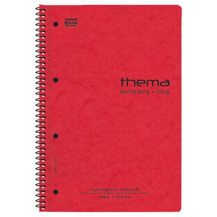 SPECIAL BY TYPOTRUST ΤΕΤΡΑΔΙΟ ΣΠΙΡΑΛ THEMA ΠΕΡΦΟΡΕ ΜΕ ΤΡΥΠΕΣ ΠΡΕΣΠΑΝ A4 (21x29,7cm) 2 ΘΕΜΑΤΩΝ 60φ ΚΟΚΚΙΝΟ