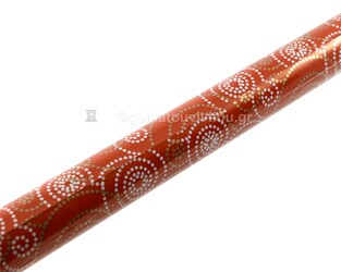 CARTA REGALO ΧΑΡΤΙ ΠΕΡΙΤΥΛΙΓΜΑΤΟΣ ΣΕ ΡΟΛΟ 70cm x 2m ΚΟΚΚΙΝΟ ΜΕ ΓΙΡΛΑΝΤΕΣ