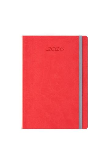 2026 ΗΜΕΡΟΛΟΓΙΟ ΗΜΕΡΗΣΙΟ 10x14cm KOLORO ΚΟΚΚΙΝΟ ΜΕ ΛΑΣΤΙΧΟ 62171 (ΛΙΝΑΡΔΑΤΟΣ)