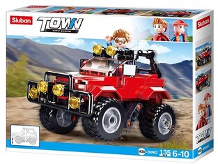 SLUBAN ΠΑΙΔΙΚΟ ΠΑΙΧΝΙΔΙ ΜΕ ΤΟΥΒΛΑΚΙΑ B0902 RED OFFROADER 135pcs