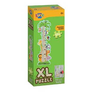 LUNA TOYS PUZZLE ΠΑΖΛ ΧΡΩΜΑΤΙΣΜΟΥ ΜΕΤΡΗΣΗΣ ΥΨΟΥΣ 25 ΤΕΜΑΧΙΩΝ XL 95x30cm ANIMALS 622938