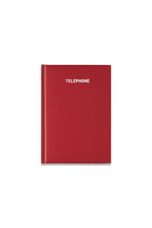 ΤΗΛΕΦΩΝΙΚΟ ΕΥΡΕΤΗΡΙΟ 10x14cm PREMIUM No 6 ΚΟΚΚΙΝΟ 10306 (ΛΙΝΑΡΔΑΤΟΣ)