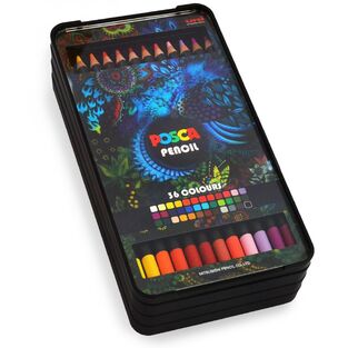 UNIBALL POSCA ΞΥΛΟΜΠΟΓΙΕΣ ΣΕΤ 36 ΧΡΩΜΑΤΑ