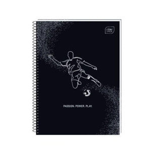 INTERDRUK ΤΕΤΡΑΔΙΟ ΣΠΙΡΑΛ 17x25cm 2 ΘΕΜΑΤΩΝ 60φ METALLIC SPORT ΠΟΔΟΣΦΑΙΡΙΣΤΗΣ