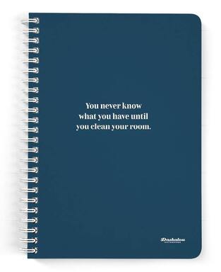 DASKALOU ΤΕΤΡΑΔΙΟ ΣΠΙΡΑΛ A4 (21x29,7cm) 7 ΘΕΜΑΤΩΝ 210φ SLOGAN YOY NEVER KNOW (SOFT TOUCH ΕΞΩΦΥΛΛΟ)