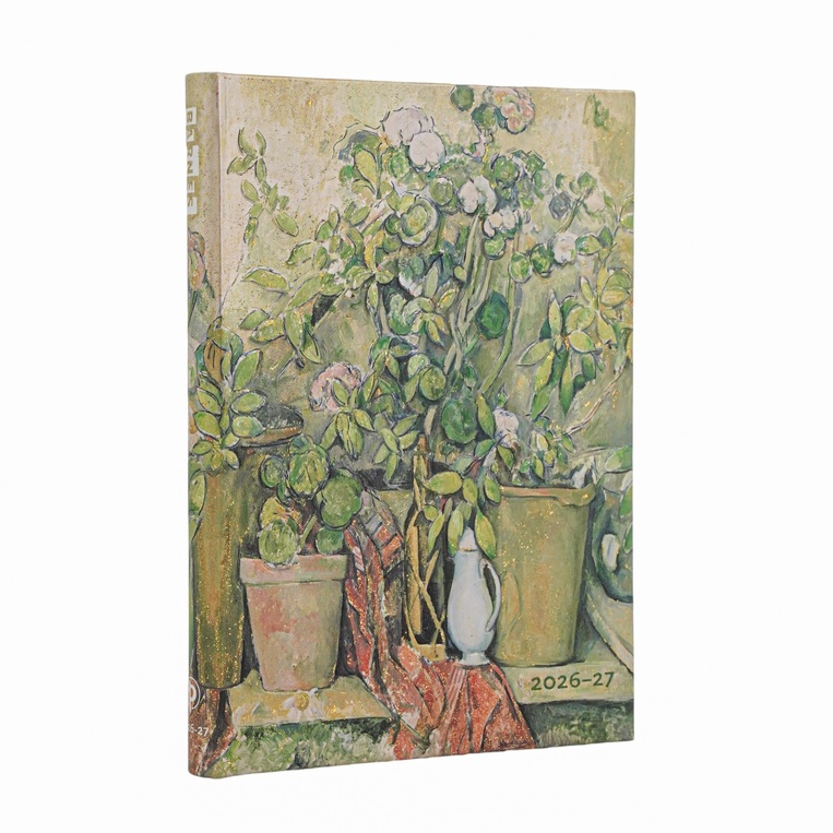 2026 2027 ΗΜΕΡΟΛΟΓΙΟ ΕΒΔΟΜΑΔΙΑΙΟ PAPERBLANKS 18ΜΗΝΟ MIDI 13x18cm CEZANNE S TERRACOTTA DE18774