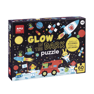 APLI KIDS GLOW IN THE DARK ΠΑΖΛ 60 ΤΕΜΑΧΙΩΝ ΔΙΑΣΤΗΜΑ 18813