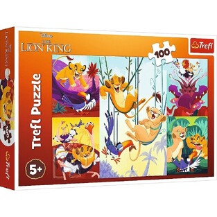 TREFL ΠΑΖΛ 100τεμ DISNEY COURAGEOUS LION KING 16478