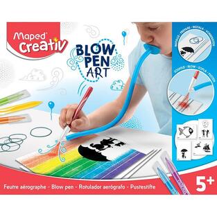 MAPED CREATIV BLOW PEN ART POP 6 ΧΡΩΜΑΤΑ ΜΑΡΚΑΔΟΡΟΙ ΑΕΡΟΣ ΜΕ ΛΑΣΤΙΧΟ 846715