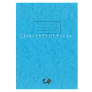 GLOBUS ΤΕΤΡΑΔΙΟ ΚΑΡΦΙΤΣΑ A4 (21x29,7cm) 40φ ΠΡΕΣΠΑΝ ΓΑΛΑΖΙΟ 52801
