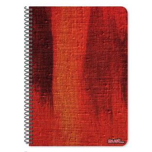 MUST ΤΕΤΡΑΔΙΟ ΣΠΙΡΑΛ A4 (21x29,7cm) 1 ΘΕΜΑΤΟΣ 30φ CANVAS ΚΟΚΚΙΝΟ 585281