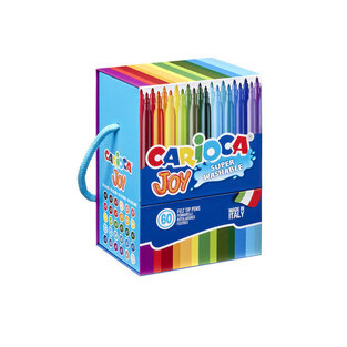 CARIOCA ΜΑΡΚΑΔΟΡΟΙ JOY 60τεμ ΣΕ ΚΟΥΤΑΚΙ 41017