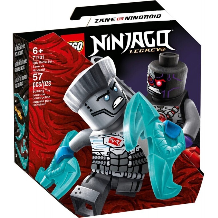 LEGO NINJAGO LEGACY ZANE VS NINDROID 71731