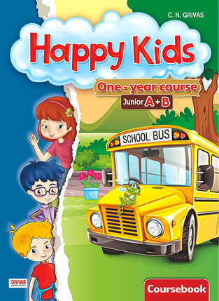 HAPPY KIDS ONE YEAR COURSE WORKBOOK (WITH WORDS AND GRAMMAR)