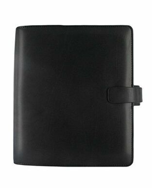 FILOFAX A5 METROPOL BLACK ORGANISER 026968