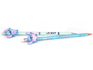 COOLPACK ΜΟΛΥΒΙΑ ΜΕ ΓΟΜΑ HB LILO AND STITCH 2τεμ 75255PTR