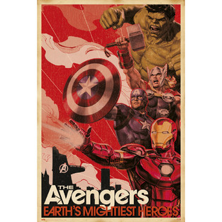 ΔΙΑΚΟΣΜΗΤΙΚΗ ΑΦΙΣΑ AVENGERS EARTHS MIGHTIEST HEROES 61x91,5cm GPE5307 (24)