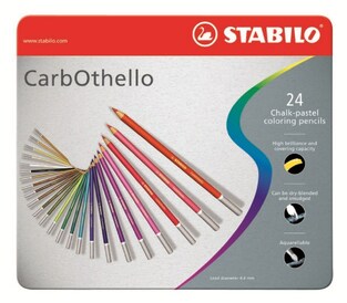 STABILO CARBOTHELLO ΣΕΤ ΜΟΛΥΒΟΚΑΡΒΟΥΝΑ 24 ΧΡΩΜΑΤΑ ΣΕ ΜΕΤΑΛΛΙΚΗ ΚΑΣΕΤΙΝΑ 1424 6