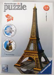 RAVENSBURGER 3D ΠΑΖΛ 216τεμ Ο ΠΥΡΓΟΣ ΤΟΥ ΑΙΦΕΛ 12556