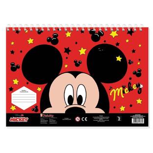 MUST ΜΠΛΟΚ ΖΩΓΡΑΦΙΚΗΣ 23x33cm 40φ ΜΕ ΣΤΕΝΣΙΛ ΚΑΙ ΑΥΤΟΚΟΛΛΗΤΑ MICKEY 564989