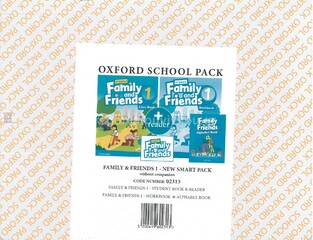 FAMILY AND FRIENDS 1 NEW SMART PACK (STUDENT BOOK WORKBOOK ALPHABET) (SECOND EDITION 2015)