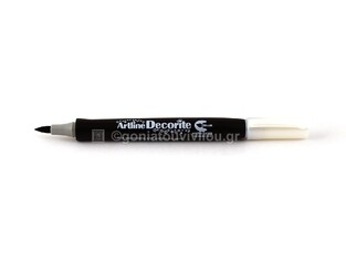 ARTLINE DECORITE BRUSH ΜΑΡΚΑΔΟΡΟΣ ΜΕ ΜΥΤΗ ΠΙΝΕΛΟΥ ΜΑΥΡΟΣ
