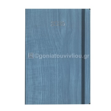 2026 ΗΜΕΡΟΛΟΓΙΟ ΗΜΕΡΗΣΙΟ 14x21cm NATURA ΜΠΛΕ ΜΕ ΛΑΣΤΙΧΟ 52093 (ΛΙΝΑΡΔΑΤΟΣ)