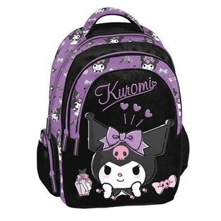 SANRIO ΣΧΟΛΙΚΗ ΤΣΑΝΤΑ ΣΑΚΙΔΙΟ ΠΛΑΤΗΣ ΔΗΜΟΤΙΚΟΥ SKETCH KUROMI 252211