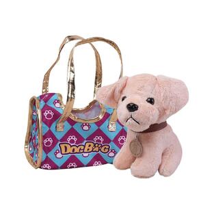 LUNA ΛΟΥΤΡΙΝΟ ΣΚΥΛΑΚΙ 20cm ΣΕ ΤΣΑΝΤΑ ΜΠΕΖ 000623258