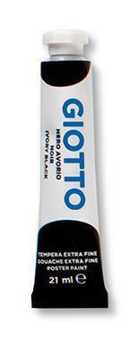 GIOTTO ΤΕΜΠΕΡΑ 21ml ΜΑΥΡΗ BLACK No24