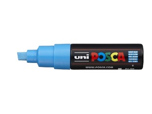 POSCA ΜΑΡΚΑΔΟΡΟΣ ΧΟΝΔΡΟΣ PC8KT ΑΝΟΙΧΤΟ ΜΠΛΕ (LIGHT BLUE)