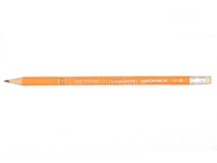 STAEDTLER WOPEX ΜΟΛΥΒΙ ΜΕ ΓΟΜΑ ΦΩΣΦΟΡΙΖΕ ΠΟΡΤΟΚΑΛΙ HB