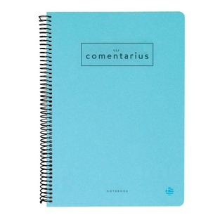 ΝΕΟΧΑΡΤ ΤΕΤΡΑΔΙΟ ΣΠΙΡΑΛ 17x25cm 2 ΘΕΜΑΤΩΝ 60φ COMENTARIUS ΓΑΛΑΖΙΟ 14641