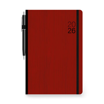 2026 ΗΜΕΡΟΛΟΓΙΟ ΗΜΕΡΗΣΙΟ ECO 14x21cm ΜΠΟΡΝΤΩ ΜΕ ΛΑΣΤΙΧΟ ΚΑΙ ΣΤΥΛΟ 891648 (ΤΡΙΠΕΡΙΝΑ)