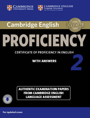 CAMBRIDGE ENGLISH PROFICIENCY 2 SELF STUDY PACK (WITH ANSWERS AND ON LINE AUDIO)