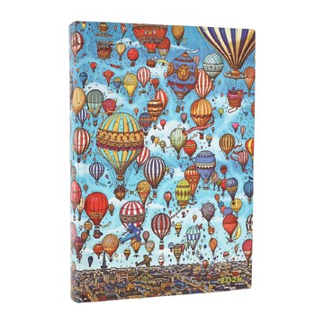 2026 ΗΜΕΡΟΛΟΓΙΟ ΗΜΕΡΗΣΙΟ PAPERBLANKS FLEXIS MIDI 13x18cm BALOON FESTIVAL (ΜΑΛΑΚΟ ΕΞΩΦΥΛΛΟ) FE08348