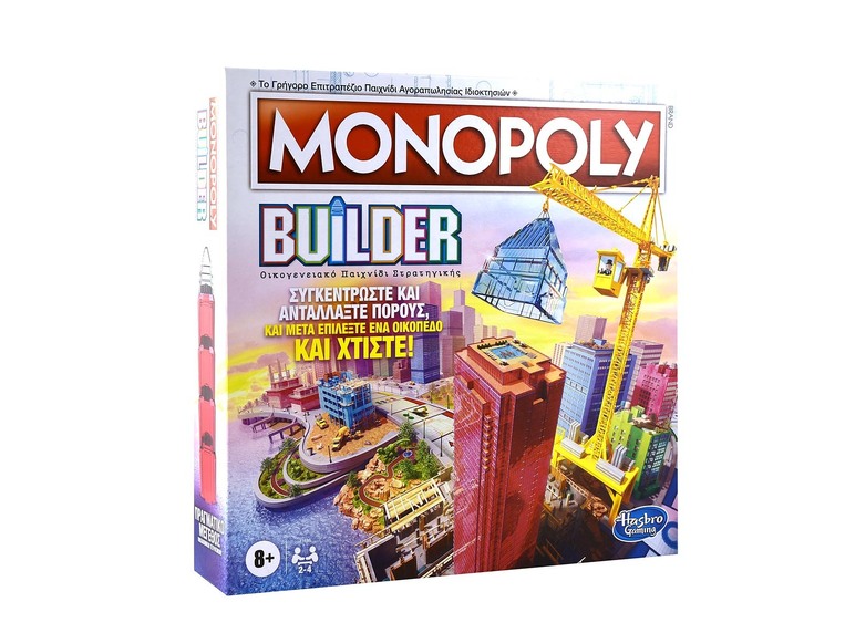 HASBRO ΕΠΙΤΡΑΠΕΖΙΟ ΠΑΙΧΝΙΔΙ MONOPOLY BUILDER F1696